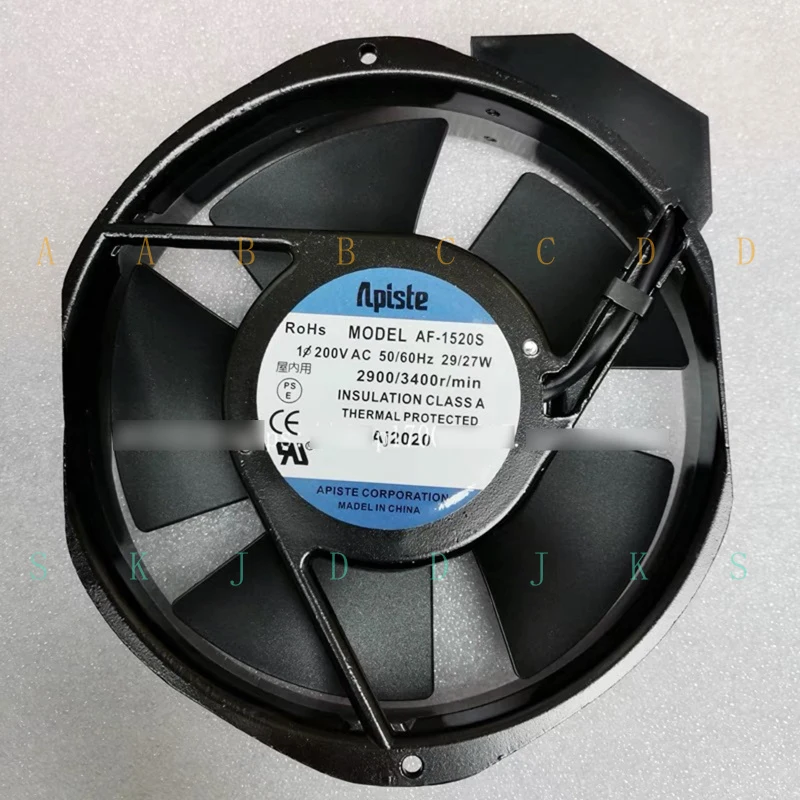 

M New Aplste AF-1520S AC200V 29/27W Axial flow Cooling fan