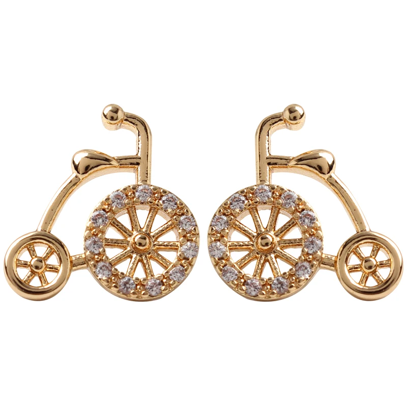 

Autumn and winter 925 silver hollow trolley European and American trend earrings artificial zircon earrings