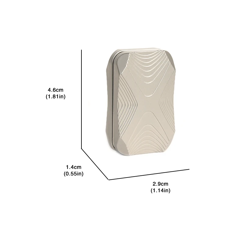 Toad Slide Infinite Magnetic Fidget Toy– Endless Glide Stress Reliever for Anxiety & ADHD – Compact EDC Fidget Toy for Adults