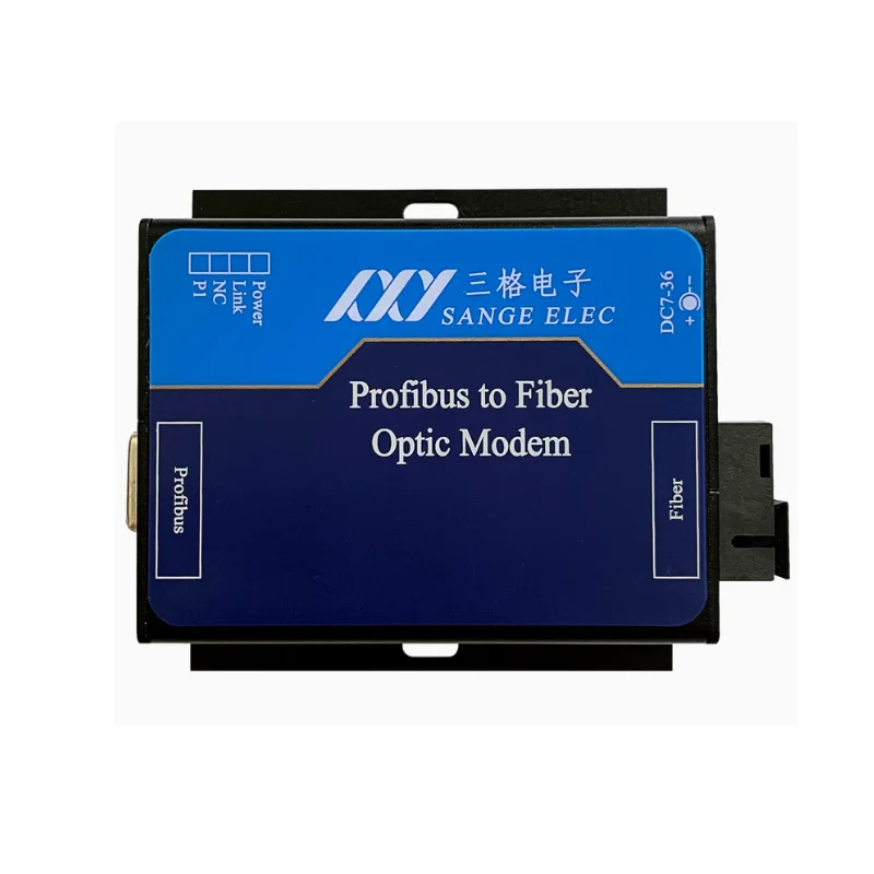 Profibus optical transceiver DP to fiber module converter communication extension single/multi-mode point-to-point SC/FC/ST port