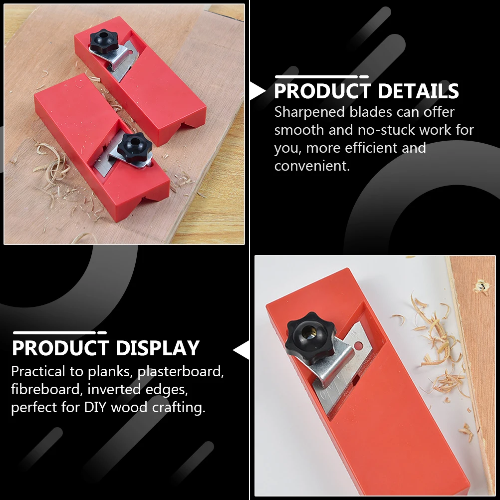 

1Pcs Corner Plane Carpenter Wood Craft Tool Easy Operate Precise Trimming Planing Corner Plane Carpenter Wood Craft Tool
