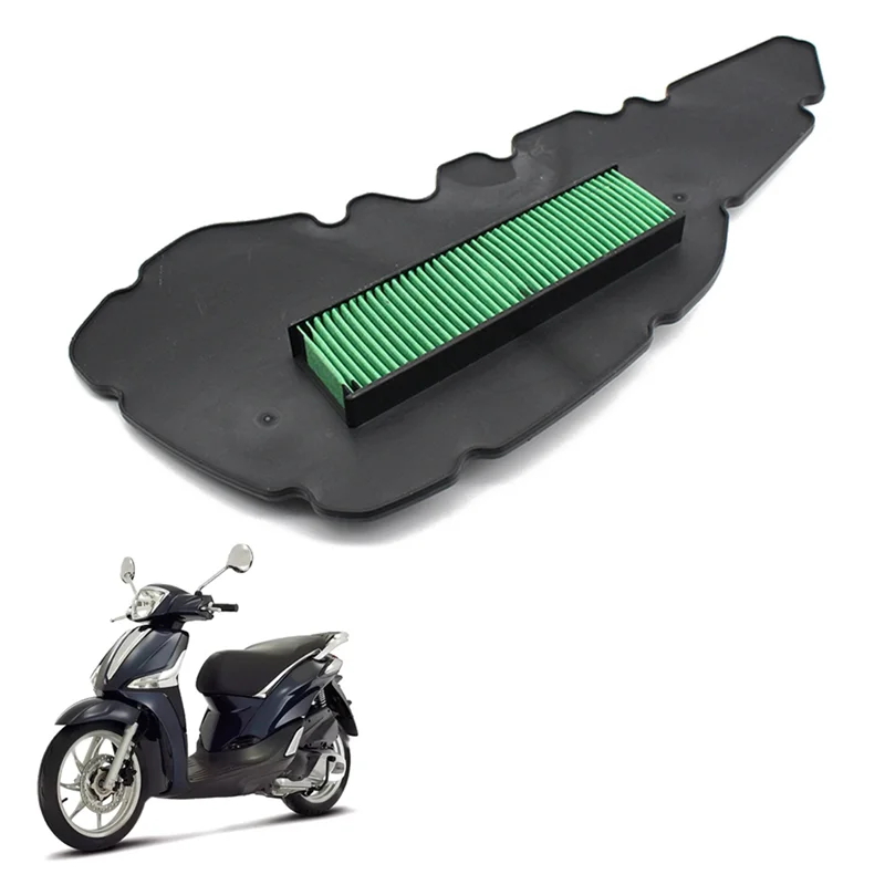 

AEF3-Motorcycle Air Intake Cleaner Engine Air Filter Accessories For Piaggio Vespa Medley 125 150