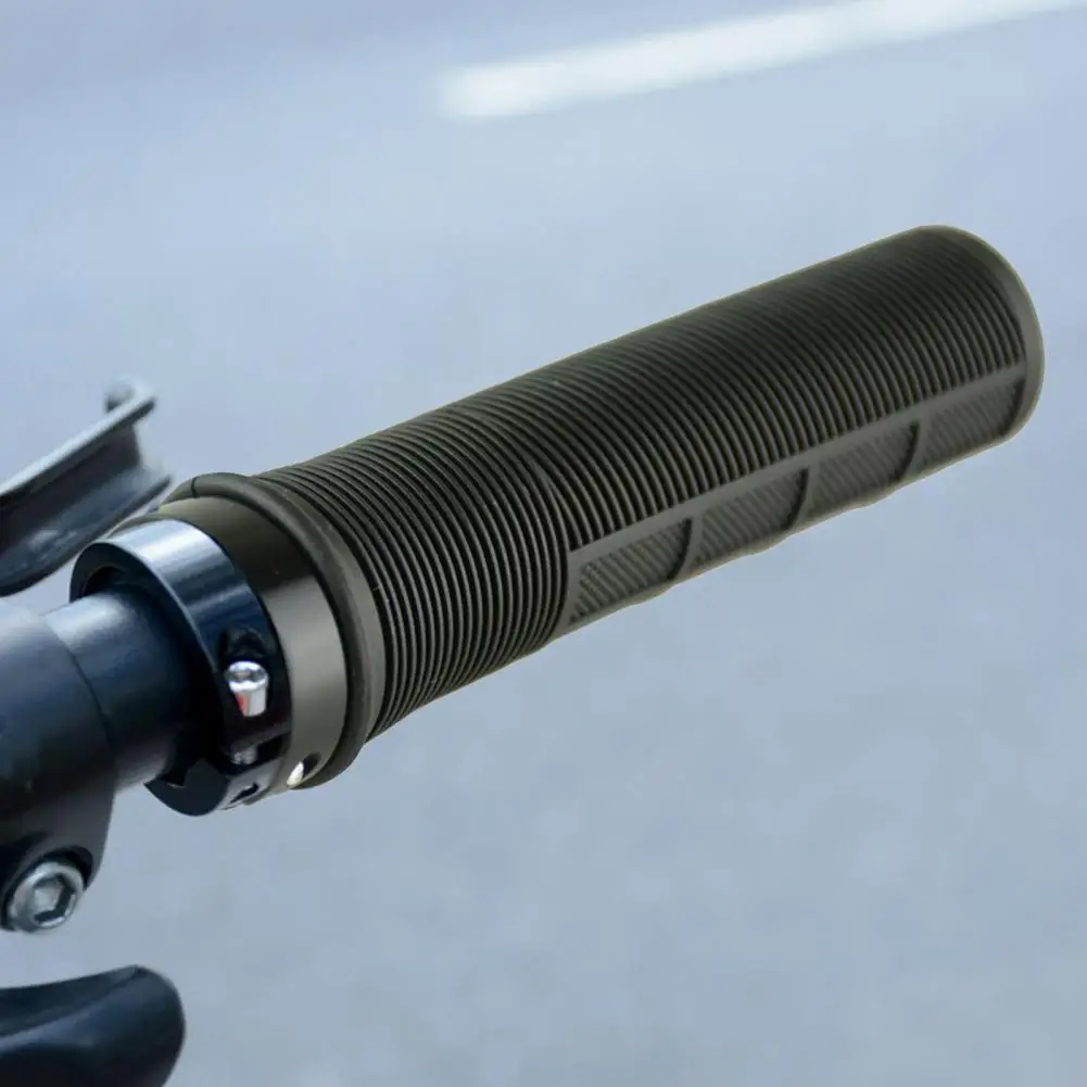 Shock-absorbing Cycling Grips Ergonomic Non-slip Bike Handlebar Grips Shock-absorbing Easy Installation for Comfortable Cycling