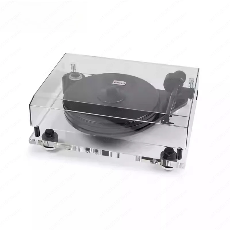6perspeX Balanced Turntable, Professional Vinyl Record Player with Balanced XLR Output, High-Fidelity Audio System