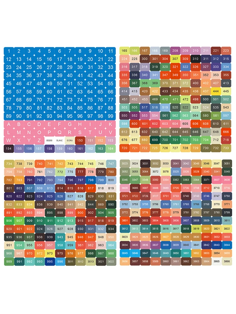 Diamond Painting Kleur Nummer Sticker Hart Dmc Labels Stickers Organizer Box Diamond Painting Accessoires Mozaïek Fles Gereedschap