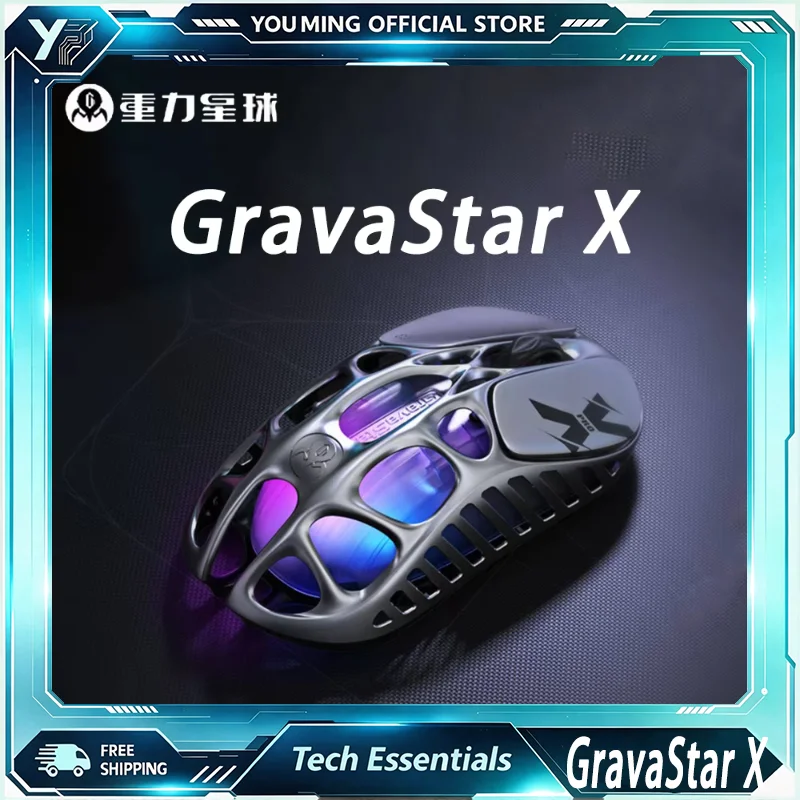 GravaStar X Pro Mouse Gaming N - Gaming X Esports ulasan dan harga