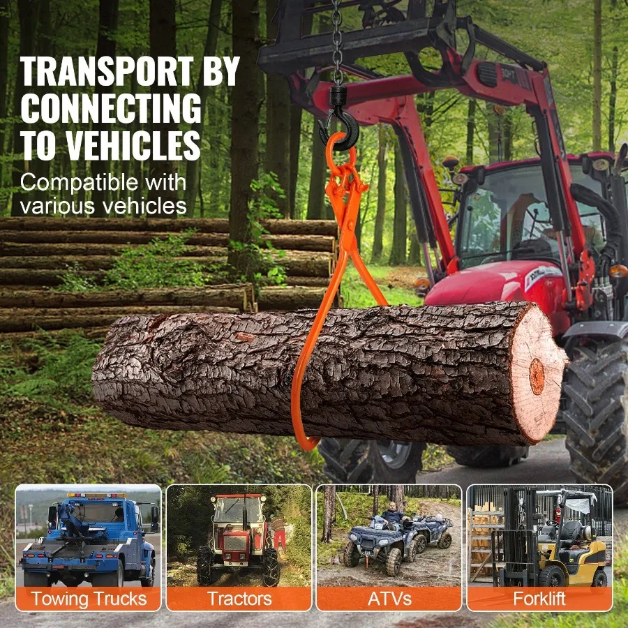 ملقط انزلاقي من سجل 32 بوصة 2 ملقط رفع مخالب ملقط انزلاقي من الصلب شديد التحمل 1543 رطل 700 كجم قدرة تحميل Lo