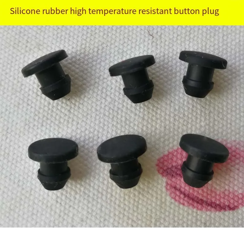 

Black Silicone Rubber Hole Caps 2.5mm to 60.6mm T Type Plug Cover Snap-on Gasket Blanking End Caps Seal Stopper