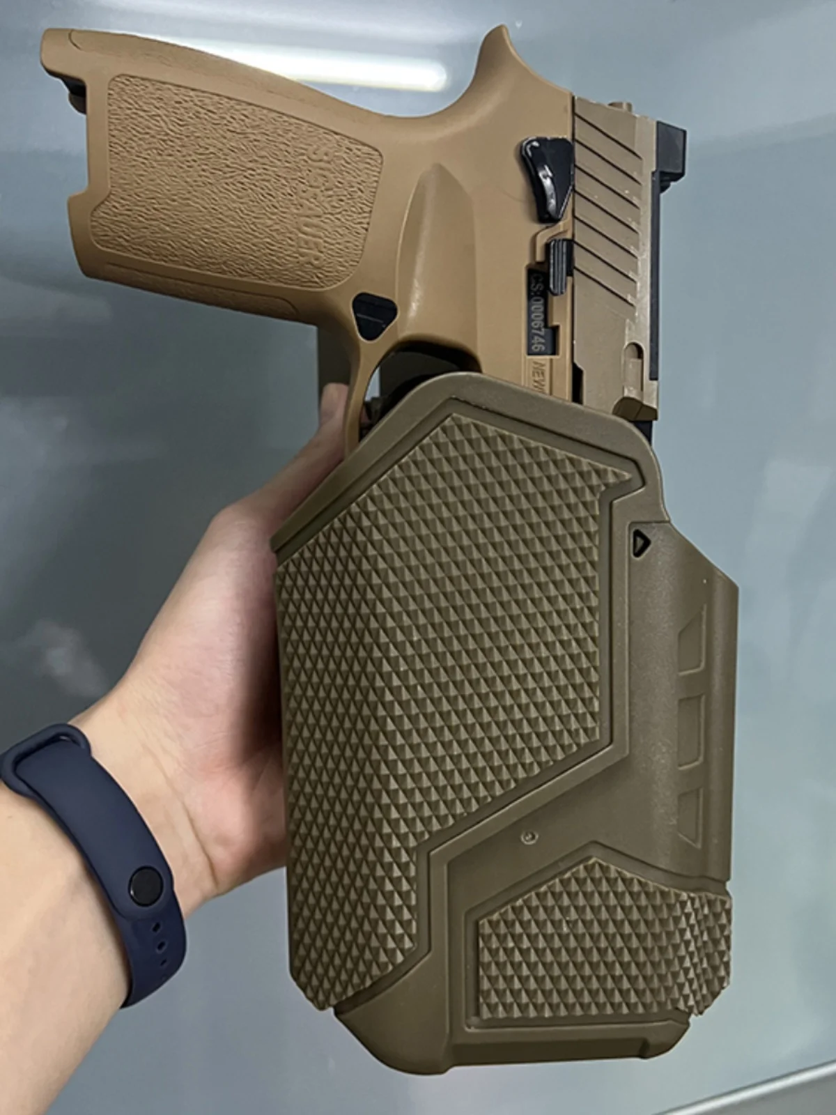 tactical-gun-holster-with-light-under-hanging-quick-draw-universal-p320-x300ua-vp9-tp9-p99-92a-92g-g17-waist-bag-for-men