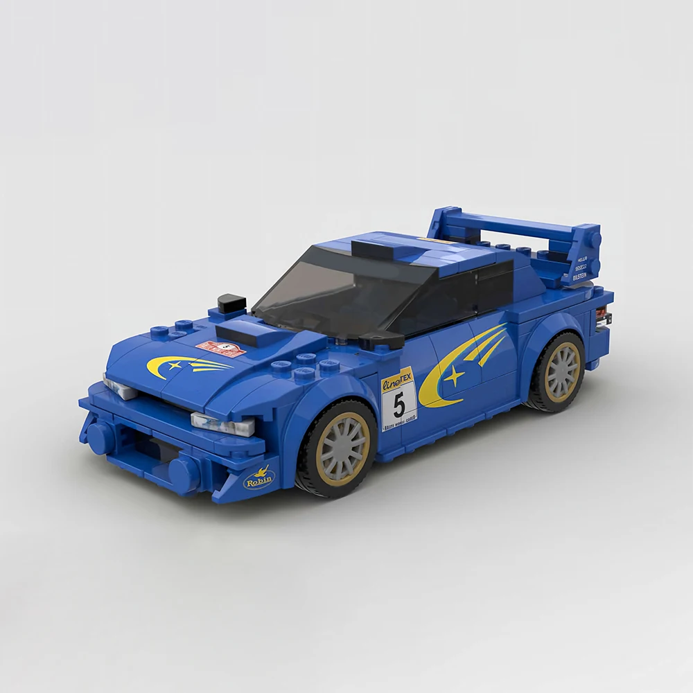 Neue MOC-Geschwindigkeit ​ ​ Welt-Rallye-Meisterschaft 22B Rennwagen-Modell Bausteine DIY Auto-Bausatz Spielzeug Sammlerstück für Erwachsene