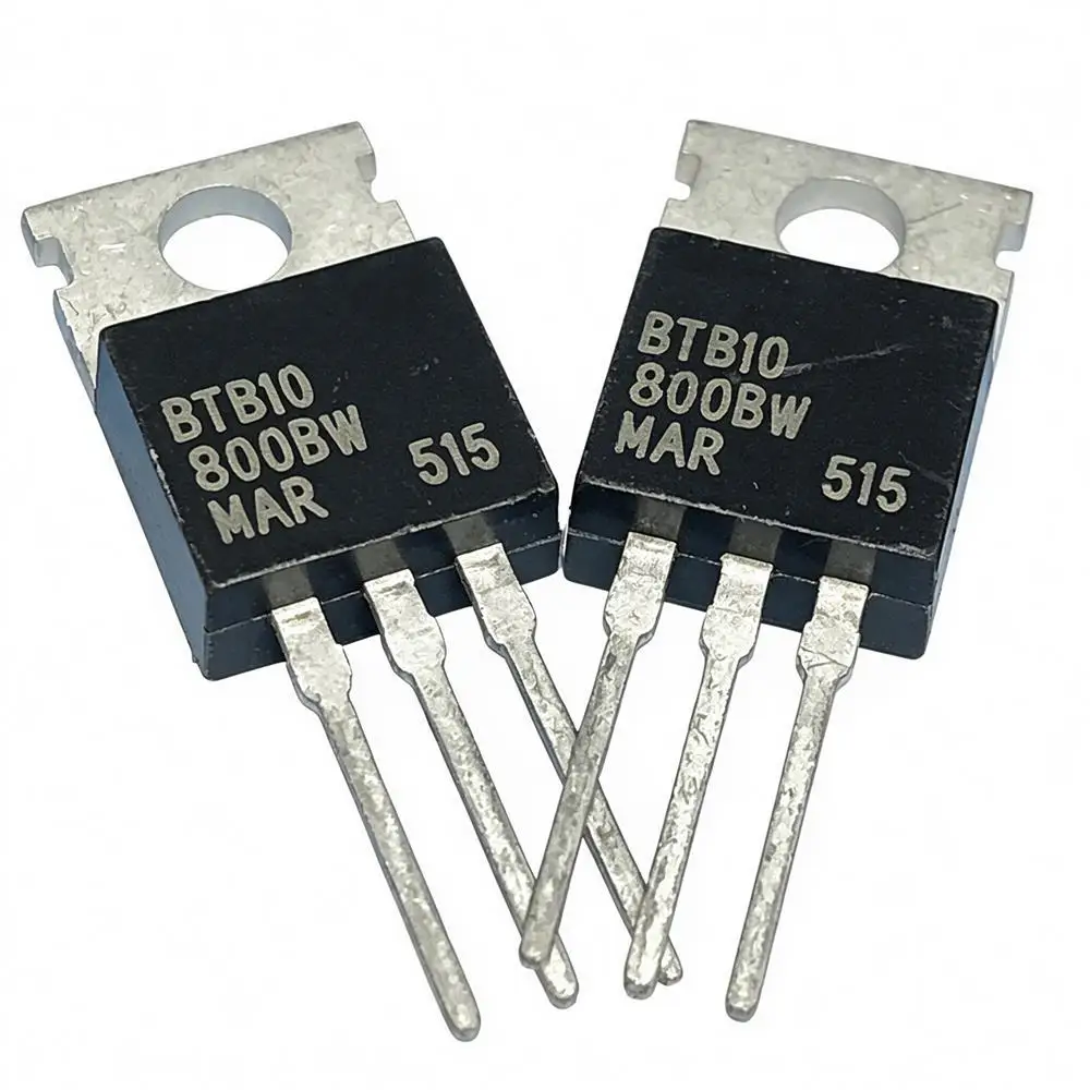 5PCS BTB10-800BW 800V 10A MT3245 45V 120A FHP24N40 24A 400V IRL40B209 40V 293A MBR40H60CT 60V 40A P75N80 STP75N80 80V 75A