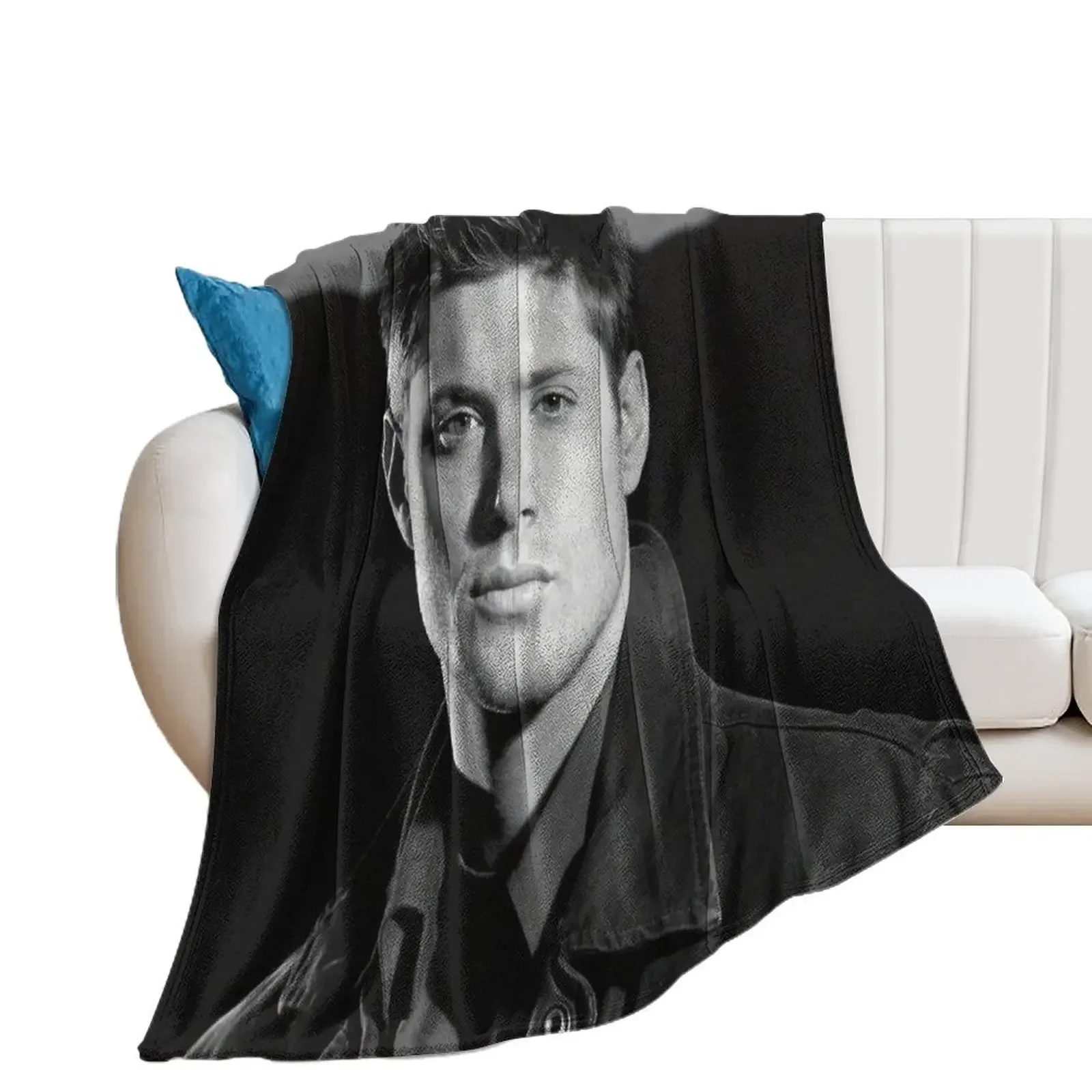 

young dean winchester Throw Blanket Large Bed anime Blankets