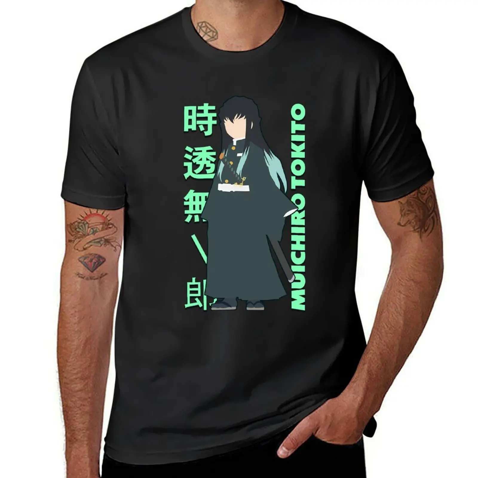 Minimalistic of Muichiro T-Shirt heavyweights new edition Blouse mens graphic t-shirts funny