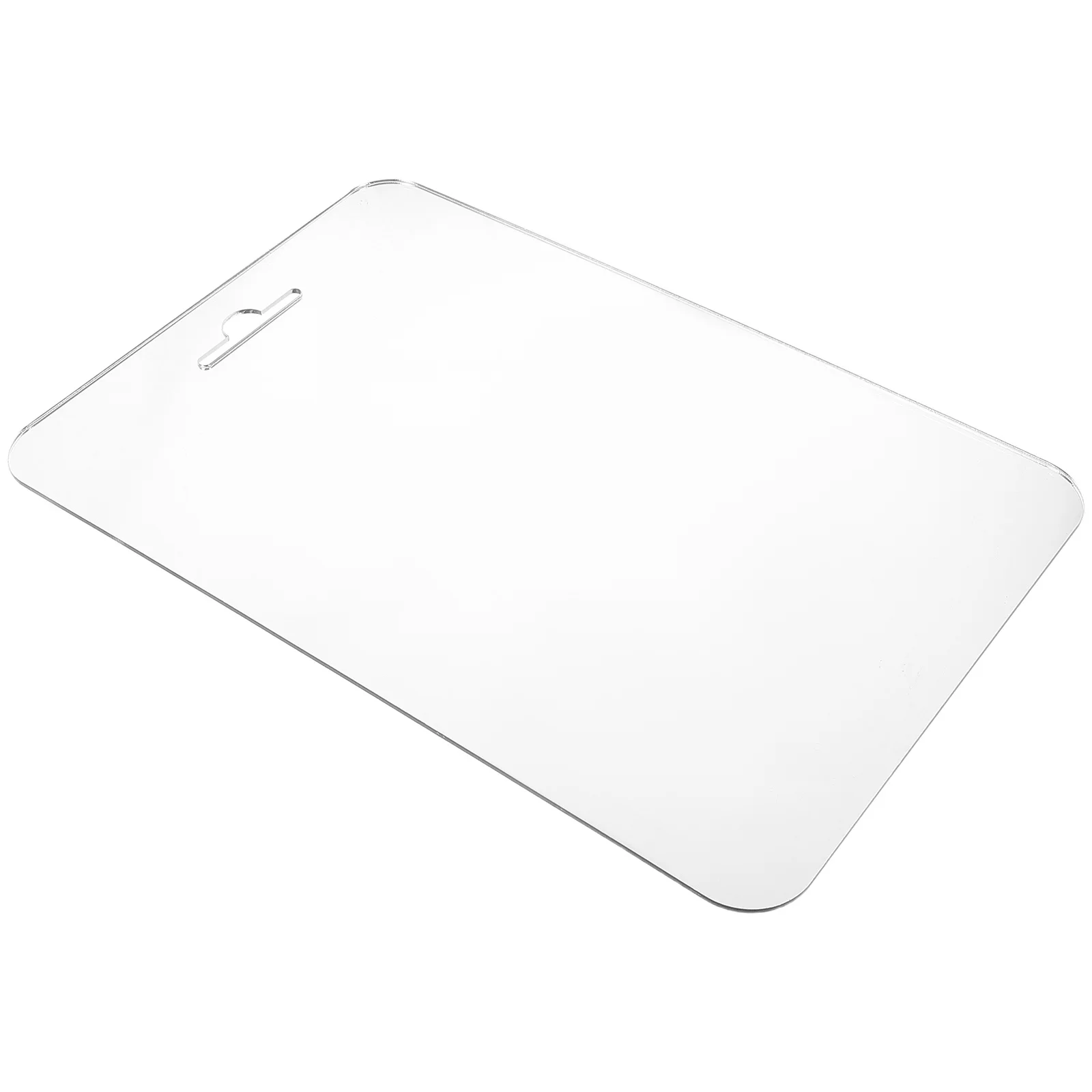 

Acrylic Makeup Mirror with LED Light Travel Vanity for Women Men Transparent Shaving Mirror Portable Dressing Table Accessory