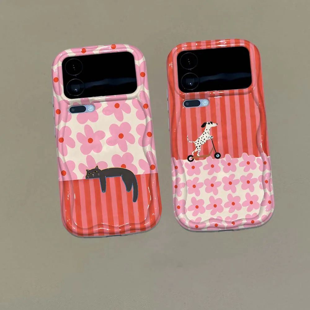 

Retro Dog Cat Illustration Phone Case For Xiaomi Mi 17 15 14 14T 15T 13T 12T 12 11i 11X 11 Pro Lite Ultra NE Max Wave Oil