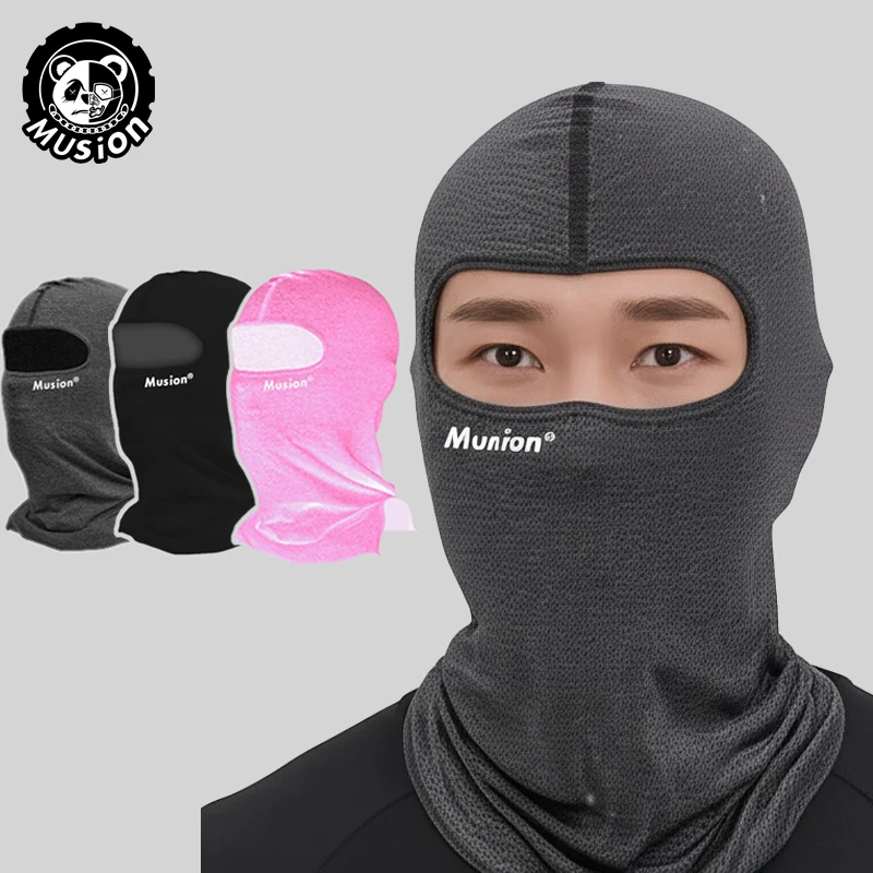 Musion Balaclava Vollgesichts-Fahrradmaske Street Hip-Hop Bedruckte Winddichte Sonnenschutz Atmungsaktive Maske Kopftuch