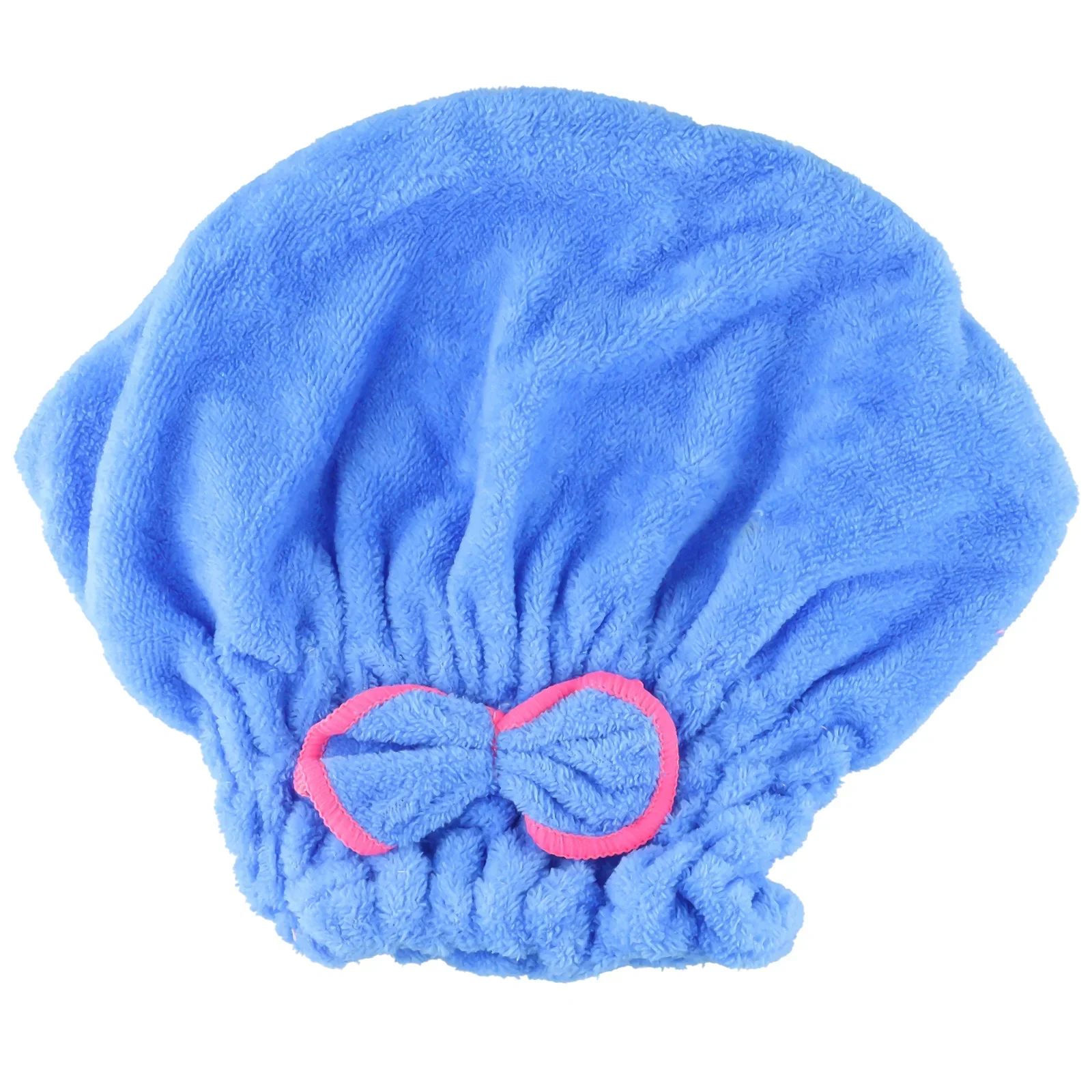 Women Hair Drying Hat Quick-dry Hair Towel Cap Hat Bath Hat Microfiber Solid Towel Cap Super Absorption Turban Hair Dry Cap