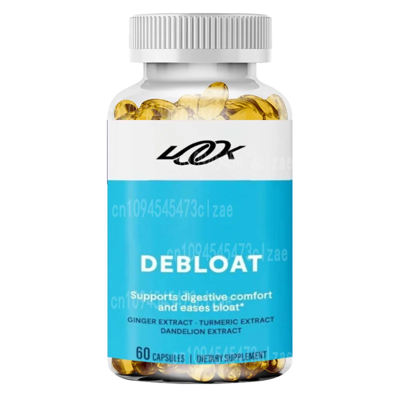 Supporting Digestive Health, Relieving Bloating, Digestive Enzymes, 60 Capsules
