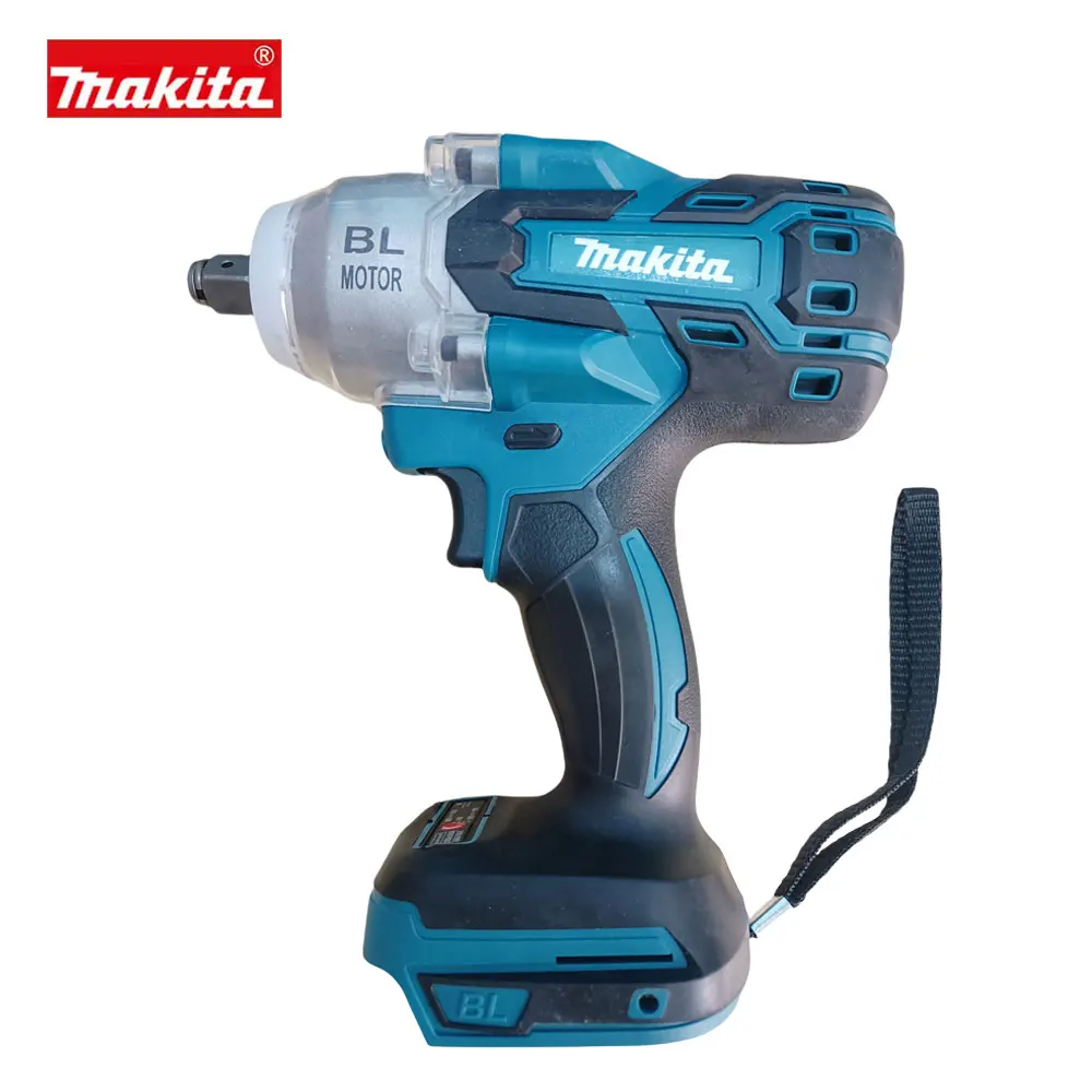 Imagem -05 - Makita Chave de Carregamento Dtw600 Chave de Impacto Elétrica de Lítio 18v Motor 330 nm Andaime Portátil