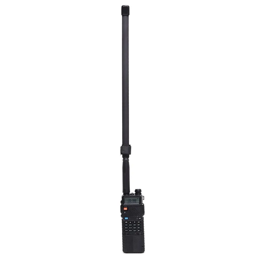 

Collapsible Antenna Folding Gain Antenna Suitable For CS Walkie-talkie SMA Female UV-5R UV Dual Section Dropshipping Wholesale