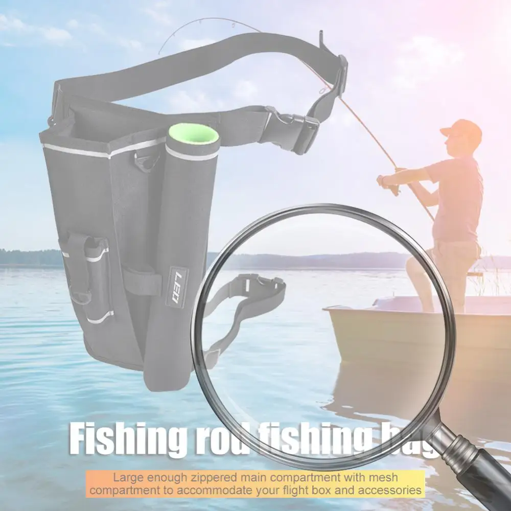 

Многофункциональный держатель для удочек LEO Fishing Carrier, 600D Оксфорд, коробка для хранения снастей, износостойкие аксессуары для рыбалки