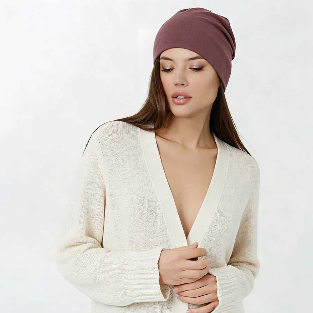 Männer Frauen Beanie Gestrickte Dehnbare Slouchy Cap Unisex Leichte Frühling Outdoor Sport Freizeitkleidung – Detail 8