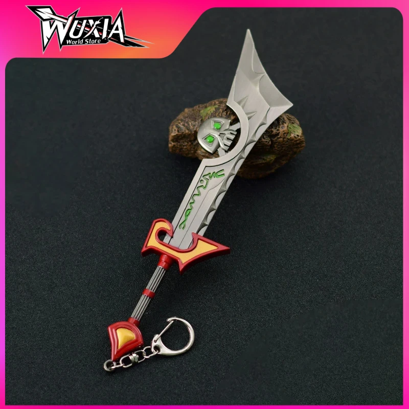 

World of Warcraft Ashbringer Corrupted Sword Metal Game Peripheral 18cm Weapon Model Magni Bronzebeard Arts Crafts Ornaments