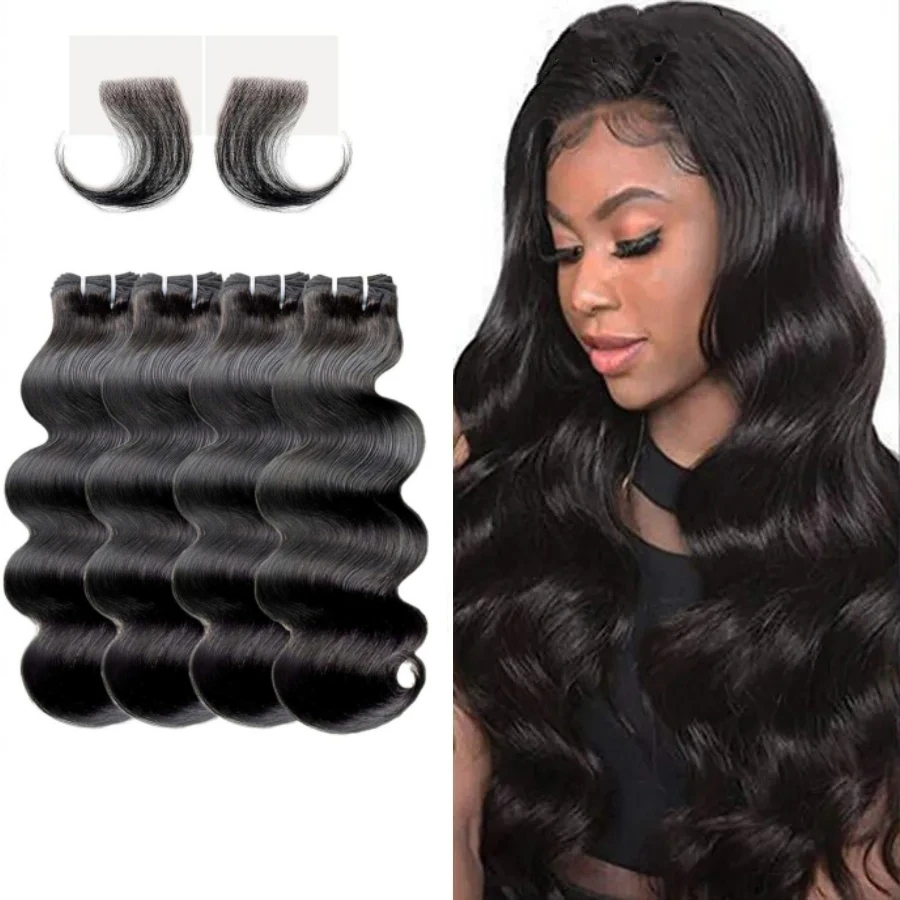 Brazilian Body Wave Hair Bundles 12A Unprocessed Raw Natural Color 100% Virgin Human Hair Weave Wholesale Price For Black Women