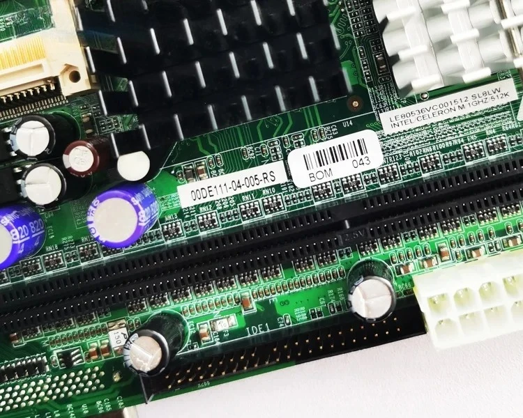 00DE111-04-005-RS PCI1KINO-GT852 V:0.05 Industrial Motherboard I3 I5 I7 CPU Card CPU Module  Stock