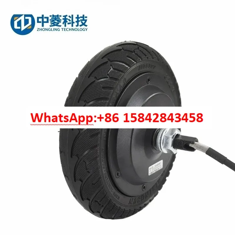 4096-wire servo wheel motor driver 24V DC robot AGV encoder Zhongling Technology 8-inch