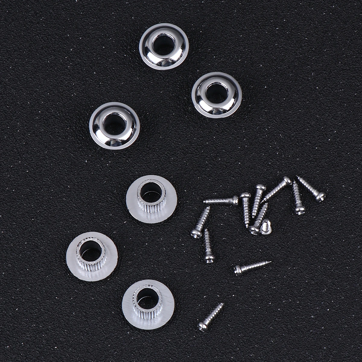 

Guitar Tuner Bushing 2 Sets Tuning Peg Adapter Ferrule Semiclosed Washers For Wood Folk Guitar Machine Heads Durable Retro Style