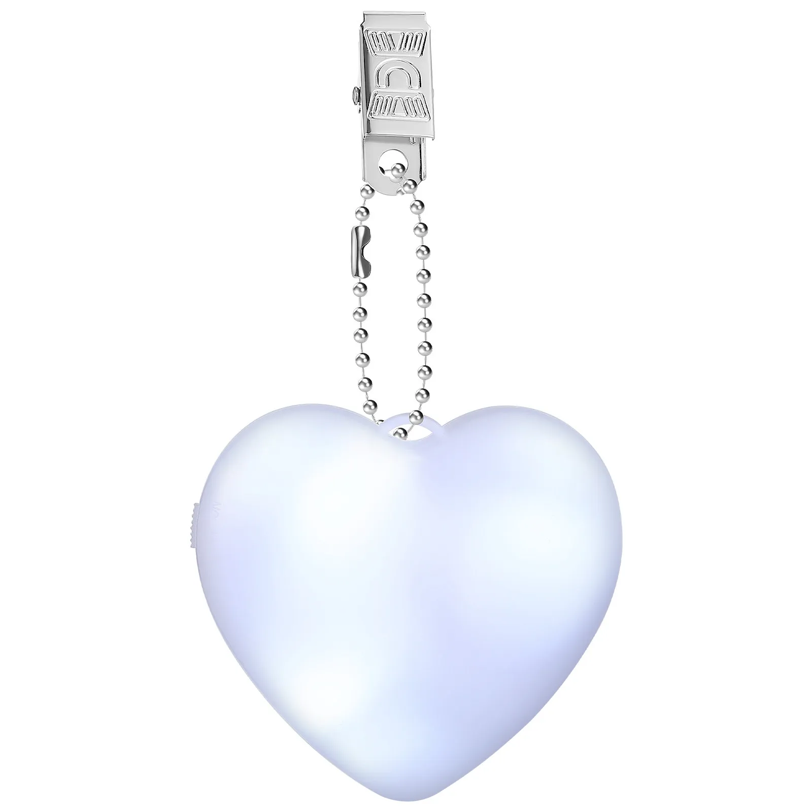Automatic Touch Sensor LED Purse Light Mini Heart Shape Compact Handbag Lamp Portable Night Light for Bag Illumination and