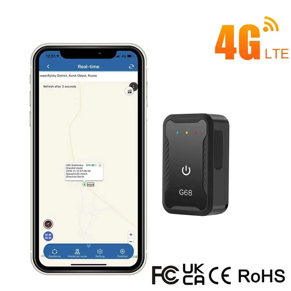 

Автомобильный трекер 4G Мини GPS трекер Автомобильный 4G GPS трекер Мини-монитор сигнализации GPS-локатор Магнит IP67 GPS Автомобильный трекер Оповещение о темперов