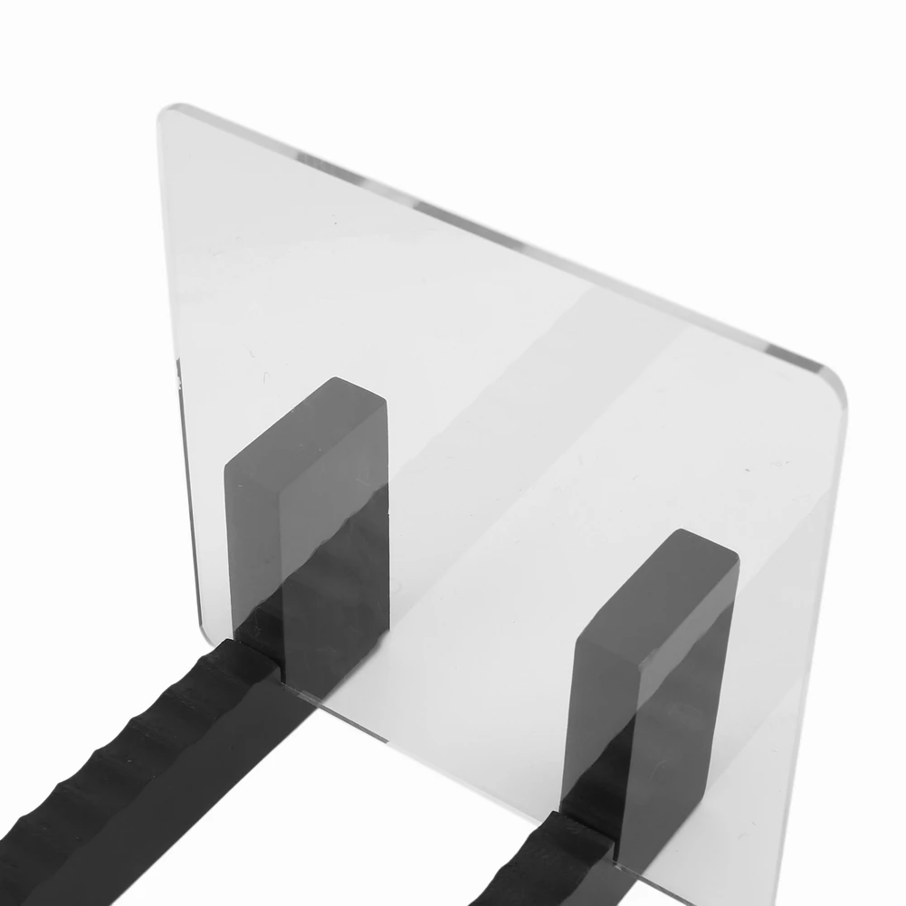 abre-2x-ビニールレコード収納-ビニールlpレコードラック-長さ137インチ-ビニールレコードホルダー（ブラック）