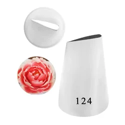 Austin Rose Flower Piping Nozzles For Cakes Decorating Tools Cupcake Cream Nozzle Baking Pastry Tips Kitchen Accessories #124