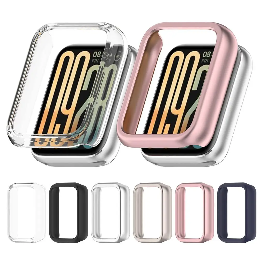 For Mi Band 9 Pro Protective Electroplating Tpu Full Cover Band 9 Pro Watch V3q4