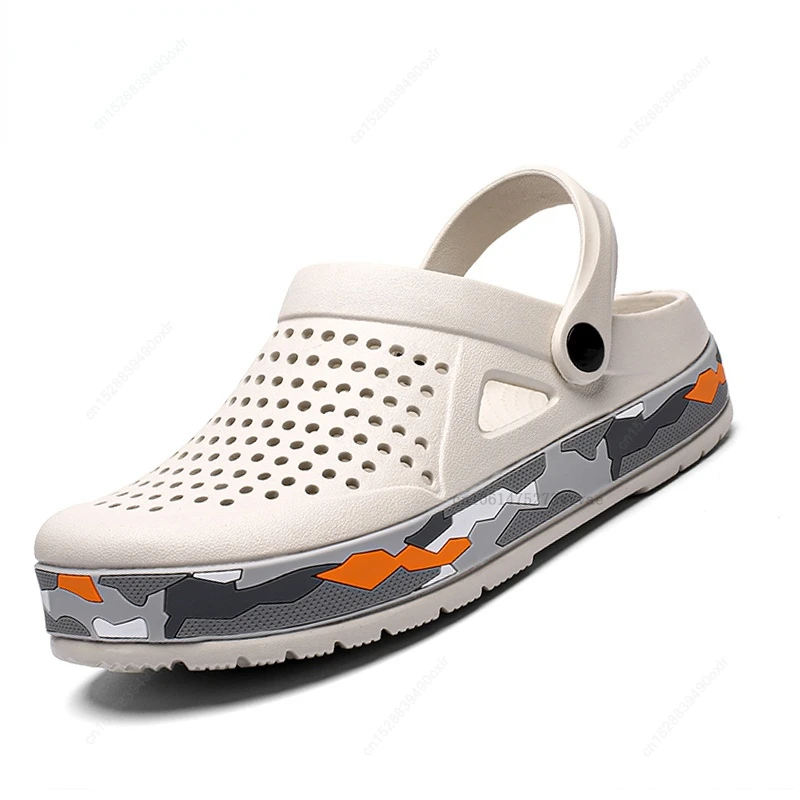 YOUPIN Men Sandals Shoes EVA Lightweight Sandles Women for Summer Beach Flip Flop Breathable Soft Bottom Outdoor Sandy Beach Sho