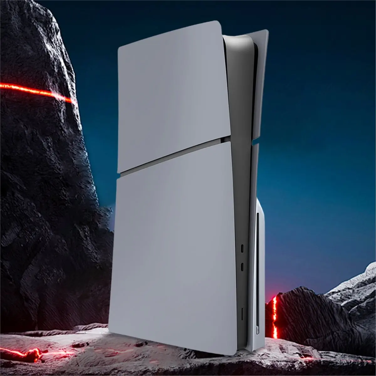 A86G NEW ABS Hard Case Replacement Faceplate Anti-Scratch Side Plate Shell Dustproof for Slim Digital Edition Console