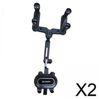 Adjustable Car Rearview Mirror Phone Holder 360 Degree Rotation Wear Resistant Stand for Most Vehicles