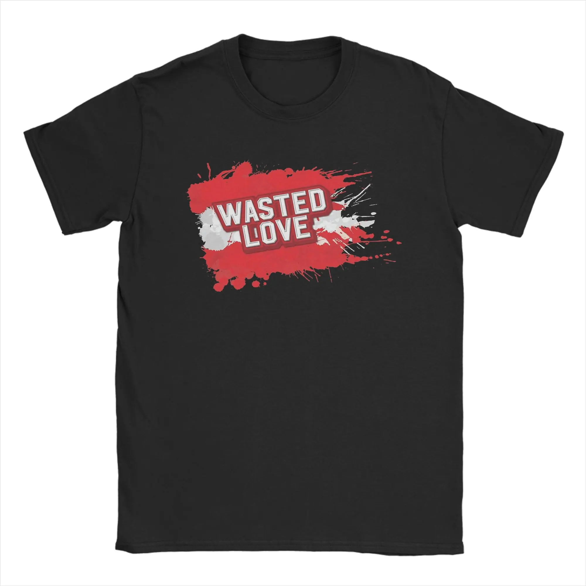 

JJ Wasted Love T-Shirt for Men Song Contest Unique 100% Cotton Tee Shirt Crewneck Short Sleeve T Shirts Party Clothing