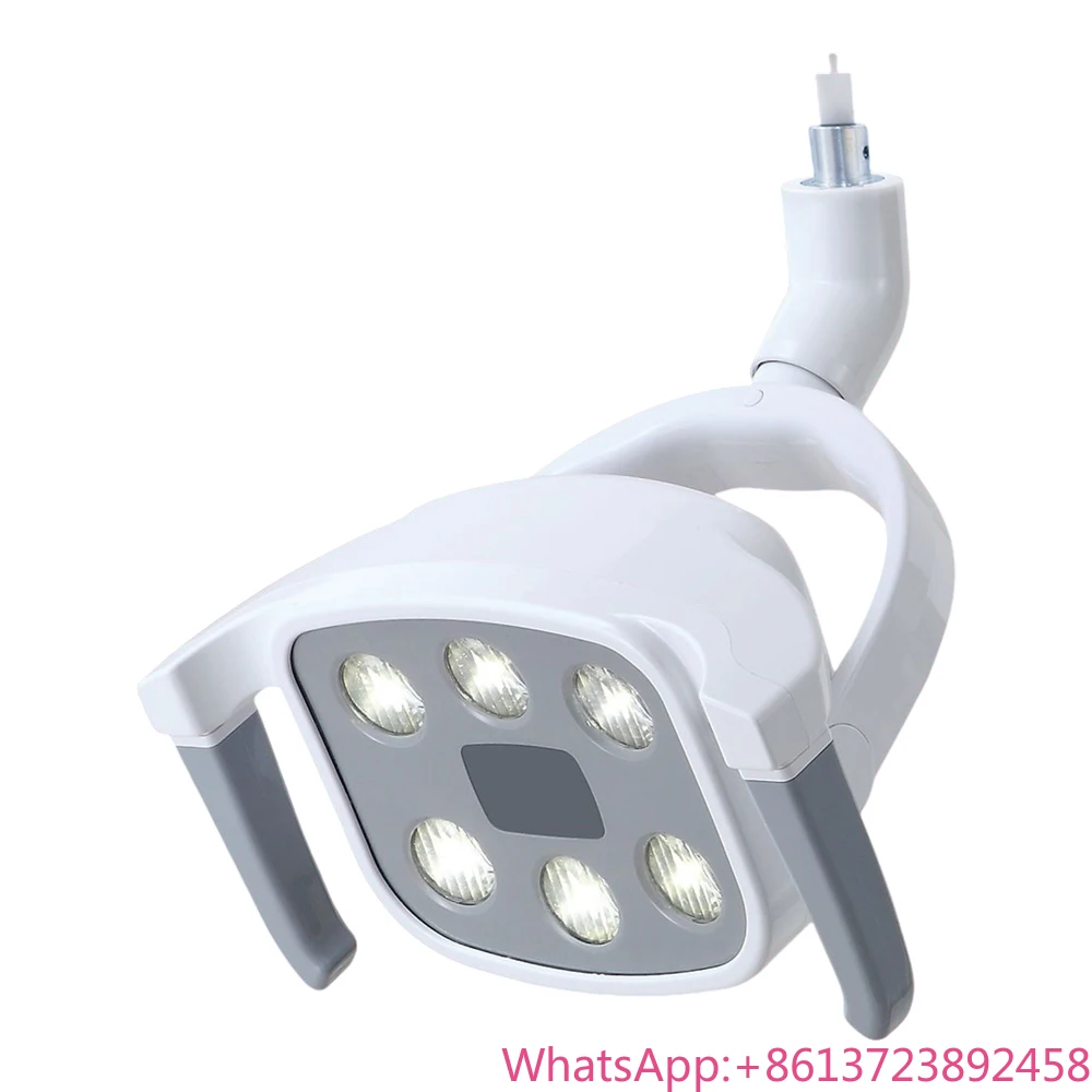 Dent    al LED Lamp 6 LEDs Sensor Movable Surgical Flashing LED Light for Dent    al Chair Operation Light for Dentistry Unit Ch