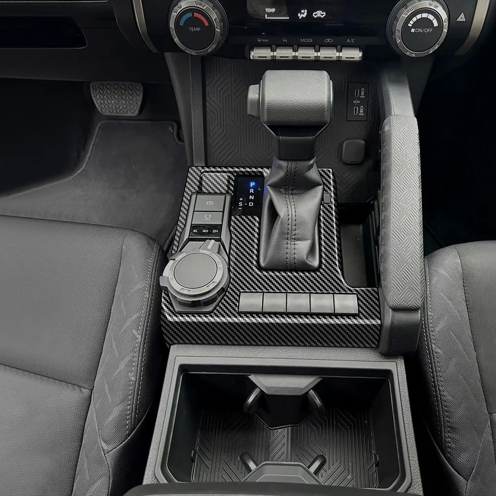 

Center Console Decoration Frame Cover Gear Shift Panel Trim for Toyota Tacoma Interior Accessories 2024 for left hand drive