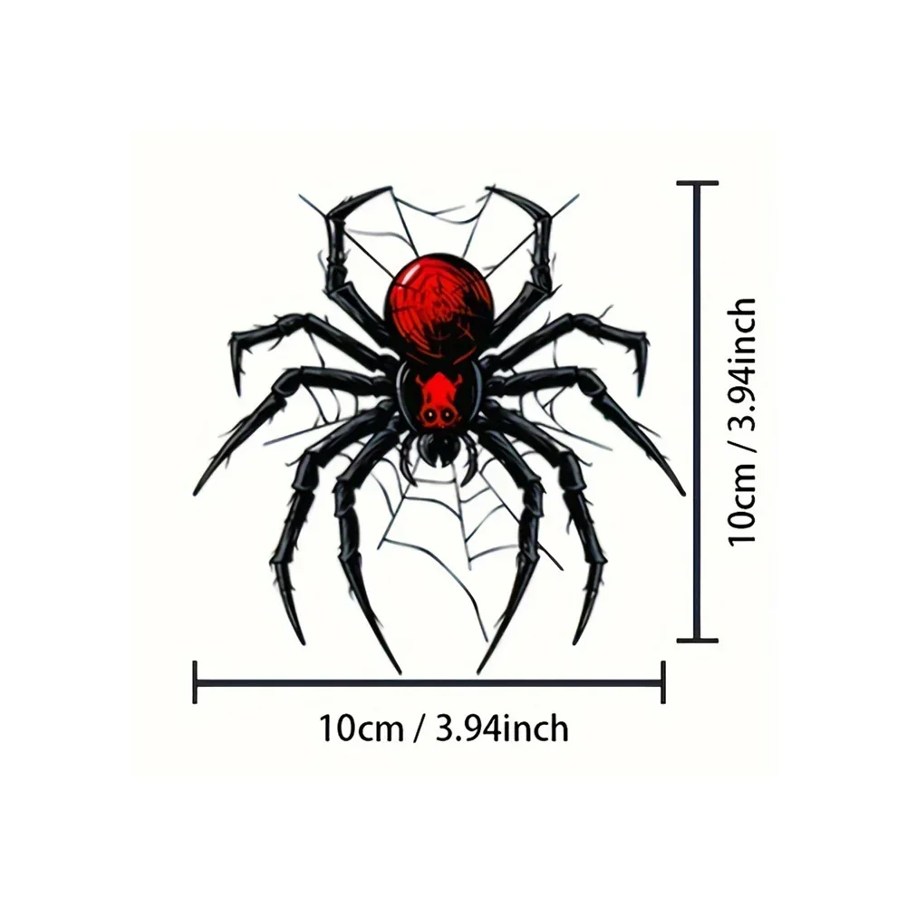 مقاوم للماء لتقوم بها بنفسك دراجة نارية لوحات جانبية خزان الوقود هدية سكوتر شارات الفينيل كول الحيوان الديكور ثلاثية الأبعاد ملصقات دراجة نارية العنكبوت