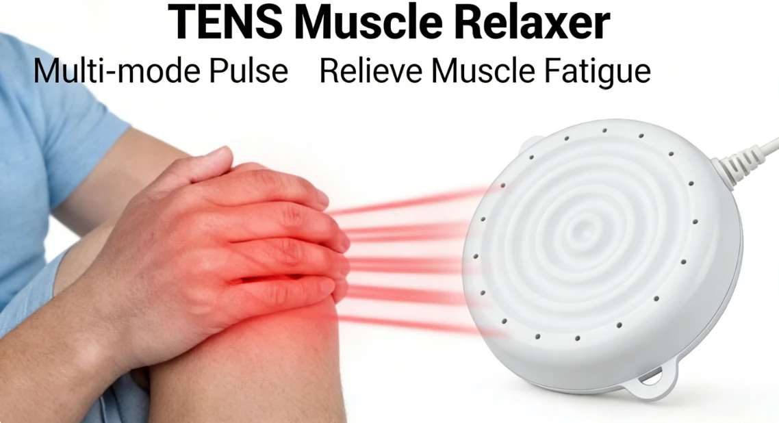 

Портативное устройство TENS для снятия боли - гибкие регулируемые электроды, перезаряжаемое через USB, для расслабления мышц в любое время и в любом месте