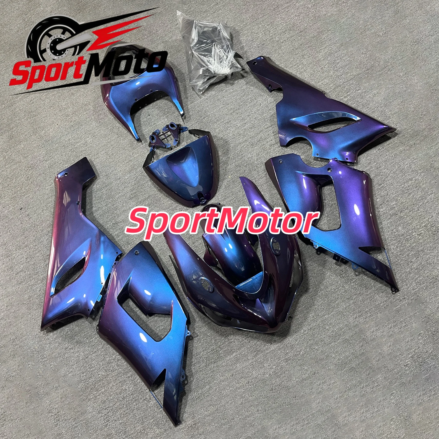 For Kawasaki ZX6R 636 ZX-6R 2005 2006 Motorcycle Plastic Shell Fairing Bodywork Set For Ninja ZX636 ZX-6R ZX 6R