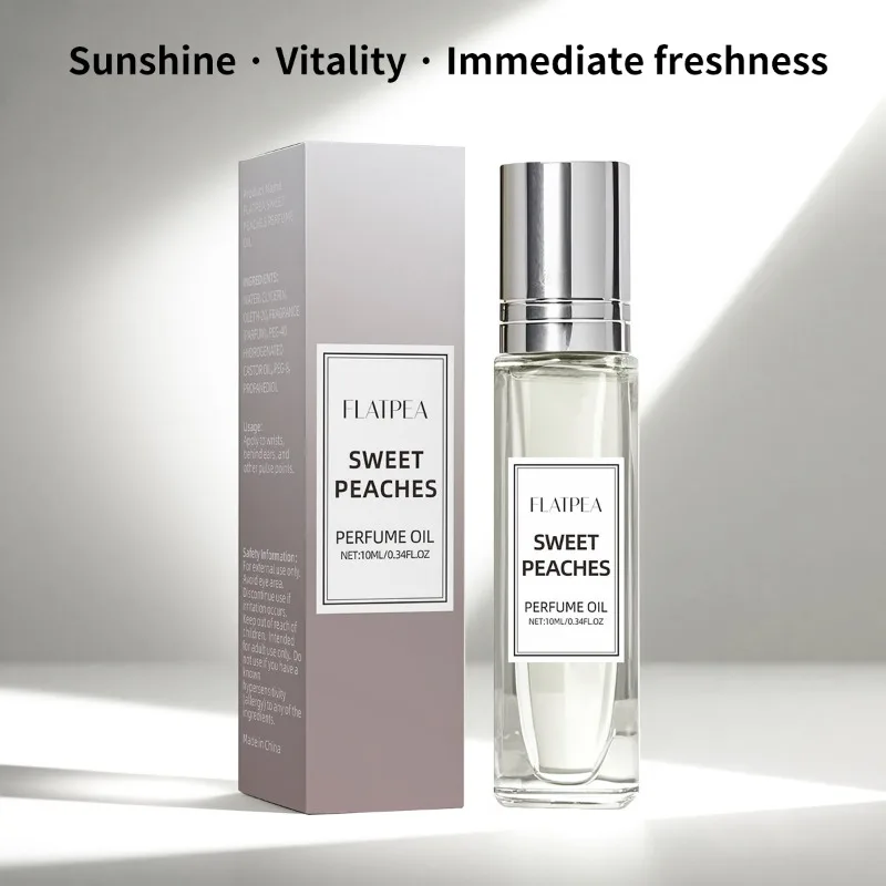 10 مللي عطر محمول برائحة الأزهار رولربال للنساء عطر طبيعي طازج يدوم طويلاً أو دو برفوم للاستخدام اليومي في الحياة