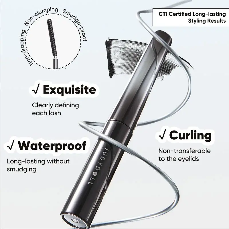 Judydoll Iron Mascara 2g Steel Tube Mascara Waterproof Slim