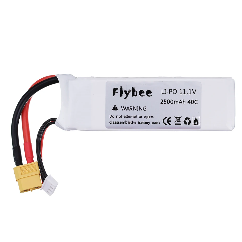 Batterie 11.1V 2500mAh 40C pour avion hélicoptère Drone RC voiture de course partie 3s batterie Lipo 11.1v batteries pour X16 X21 X22