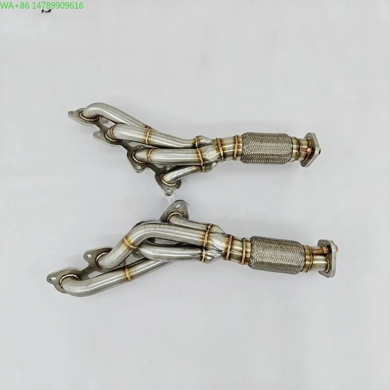 

Forged Exhaust System For MotorcycleHetu Highly-Recommended Stainless Steel Exhaust Manifolds Headers For GS430 Premium E