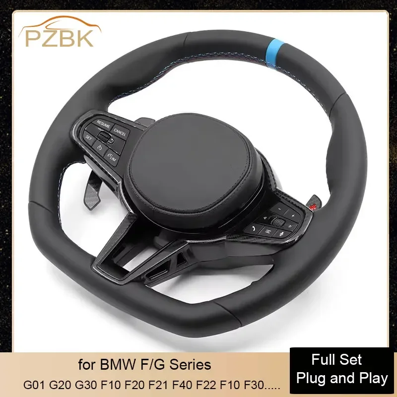 

2025 New Steering Wheel for BMW F/G Chassis F10 F02 F15 F16 F30 F32 F31 F30 F20 G01 G02 G20 G30 G31 G32 G05 G06 G07 G31 G32 X3